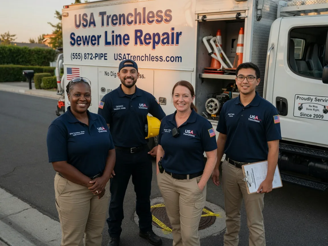 Sewer Line Repair company in Hillsdale, OK